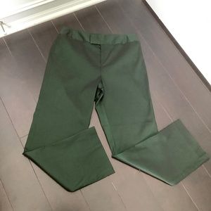 KASADA Women's Pants, Size 12, Color: Dark Green, NWOT